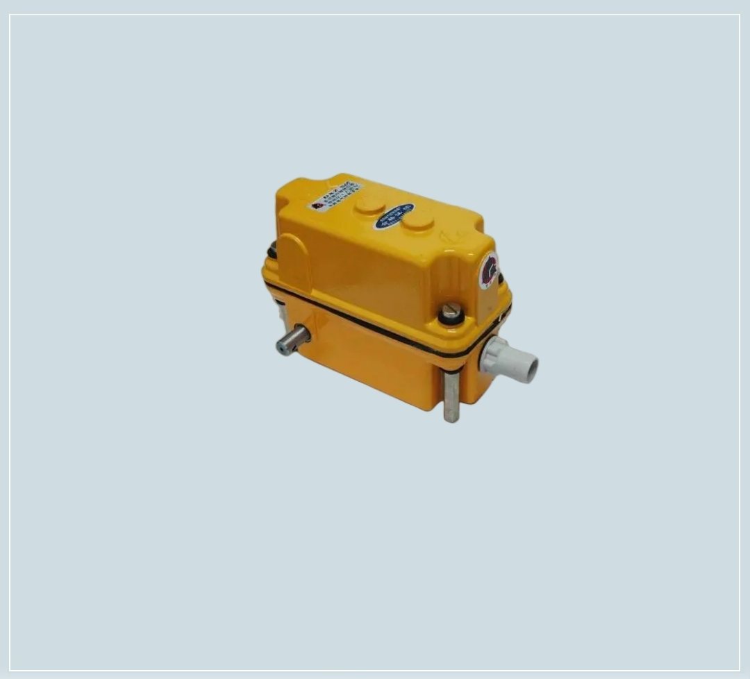 Yellow cast housing limit switch with cable entries